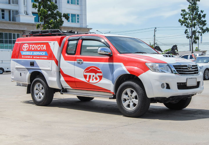 Fiberglass Service Bodies — Toyota Hilux Vigo Champ